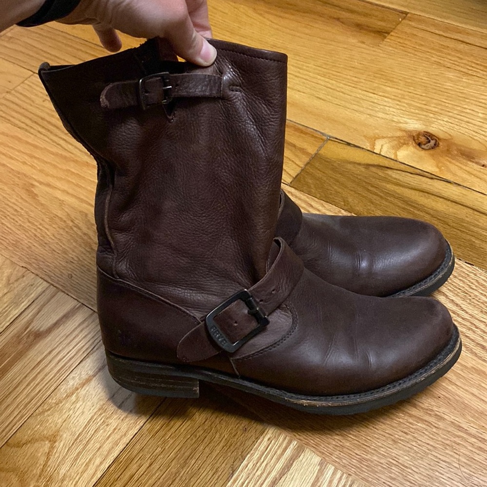 EUC Frye Veronica Moto Bootie